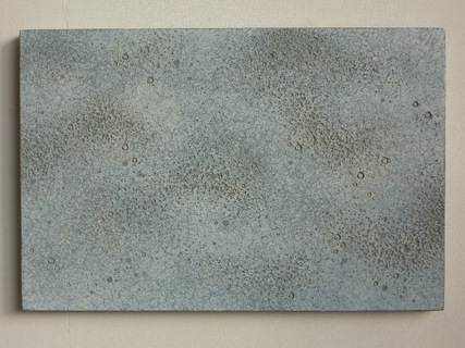 SOUNDSCAPE II, Wispering, inkt op marmer, 60 x 40 x 2 cm