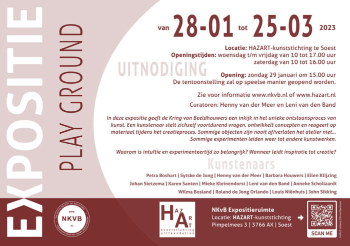 PLAY GROUND uitnodiging
