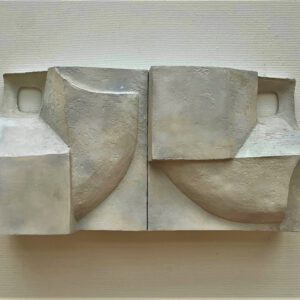 De keukenkastjes, wandsculptuur