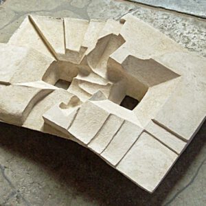 Grond,( tegenvorm van de Theevisite) beton