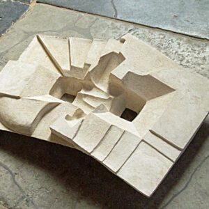 Grond,( tegenvorm van de Theevisite) beton