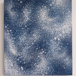 SOUNDSCAPE III, Air 2017 ,inkt op marmer, 40x35x2 cm