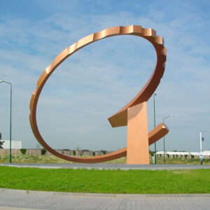 Accretio (gepolychromeerd staal, Lieshout, 2004)