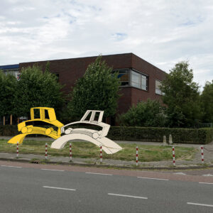Ontwerp beeld autosculptuur Eindhoven (wordt gerealiseerd in 2023)