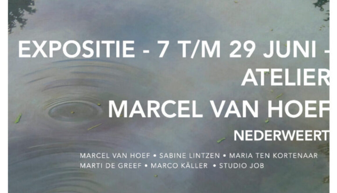 Marti de Greef exposeert in atelier en tuin Marcel van Hoef