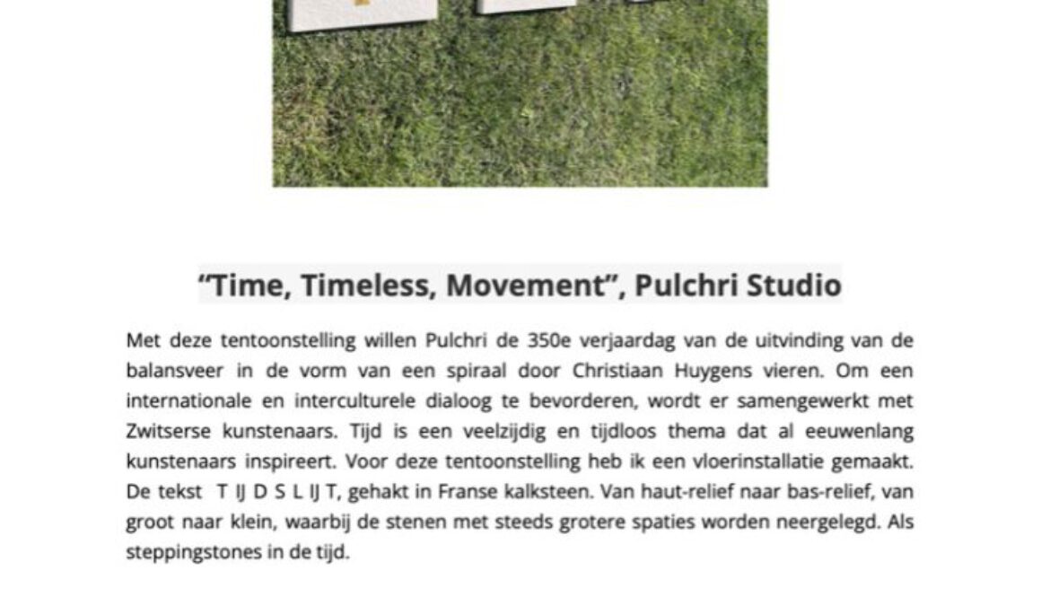 Time, Timeless, Movement