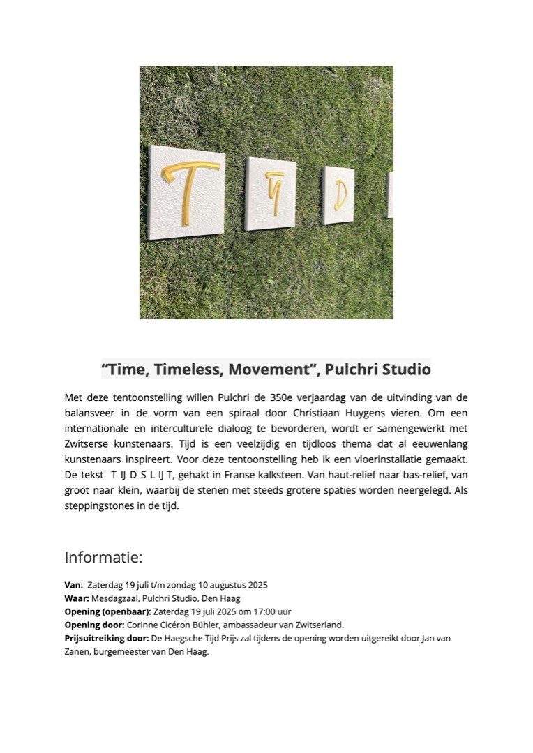 Time, Timeless, Movement