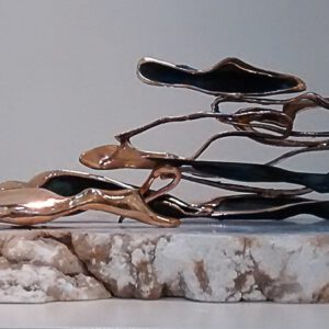 Cloud, brons, albast